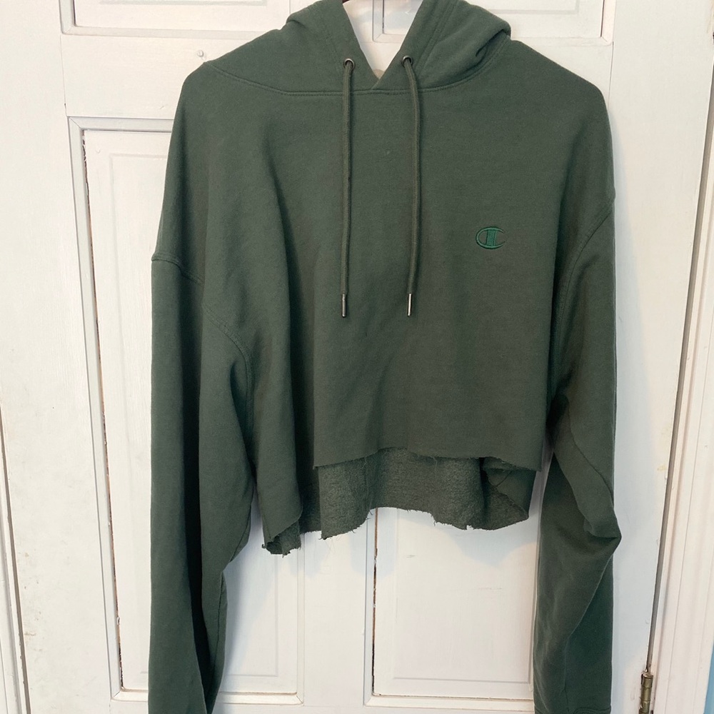 🌲CHAMPION CROPPED HOODIE🌲
